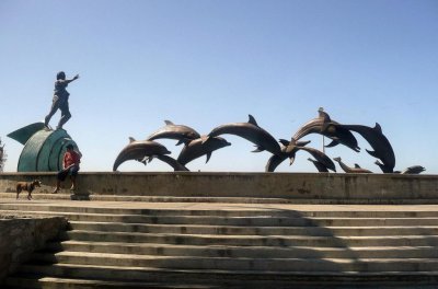 'The Continuity of Life' Statue in Mazatlan