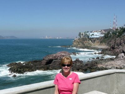 Susan at Lookout Point South End Mazatlan