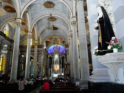 Inside Cathedral of the Immaculate Conception