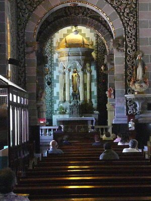 Inside Cathedral of the Immaculate Conception