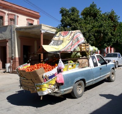 Pickup Load of Vegetables