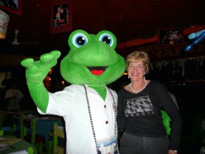 Susan and Senor Frog