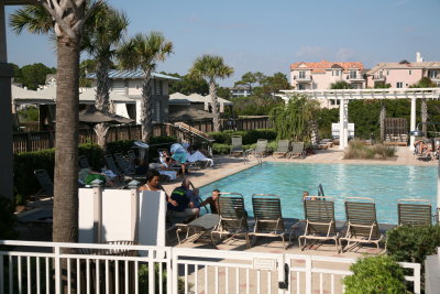 The pool at the beach