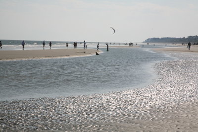 Wide open beach