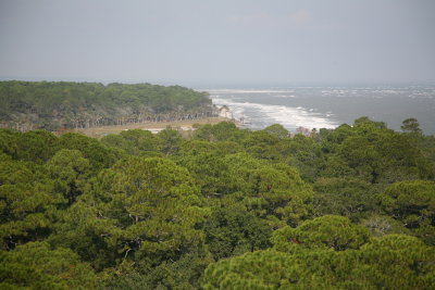 View from the lighthouse window