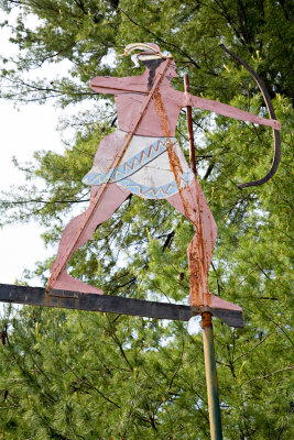 The Indian Logan weathervane (Circa 1820)