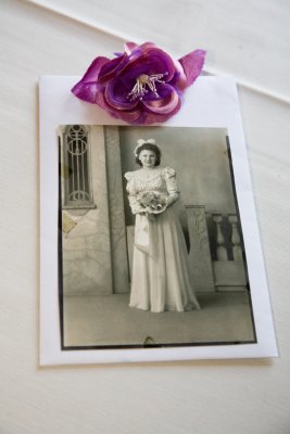 Aunt Helen's bridal picture