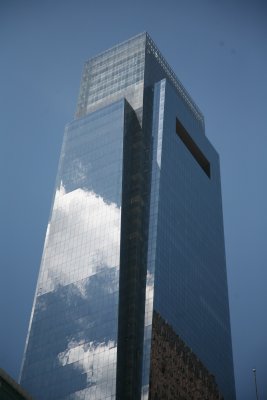 A monumental job for window washers