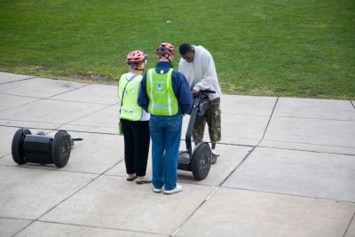 A Segway lesson