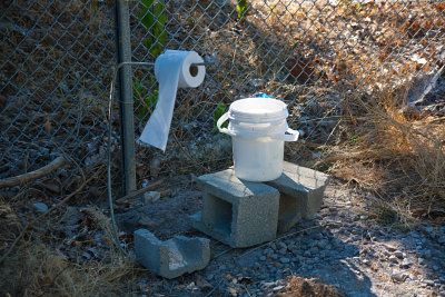 My God!!! Even the Porta-Potty was outsourced!