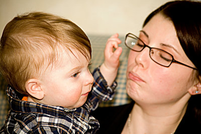 AJ with his Aunt Susan