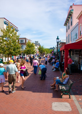 Cape May pedestrian mall