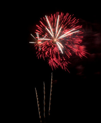 Friday night boardwalk fireworks