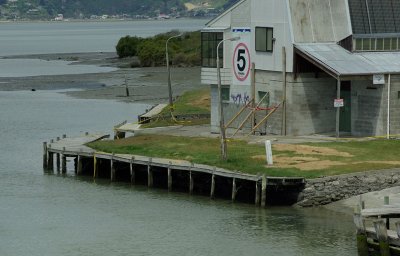 Pleasant Point Yacht Club after October 7.1 Earthquake..