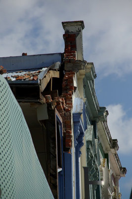 Beckenham Shops after Boxing Day 2010 Equake