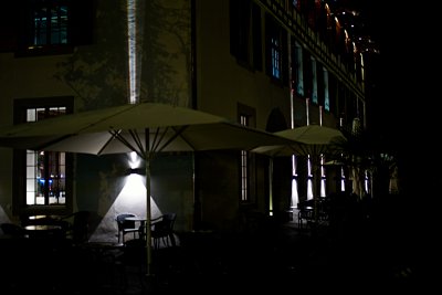 Gterhof at Night, Schaffhausen