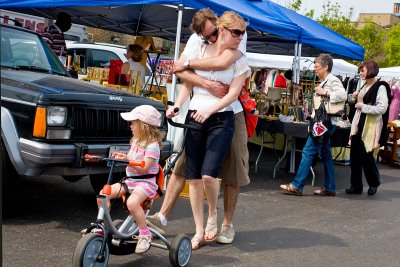 Couple And Child