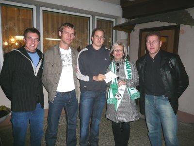 Spende fr Kampfmannschaft des SVG Breitenau-Schwarzau