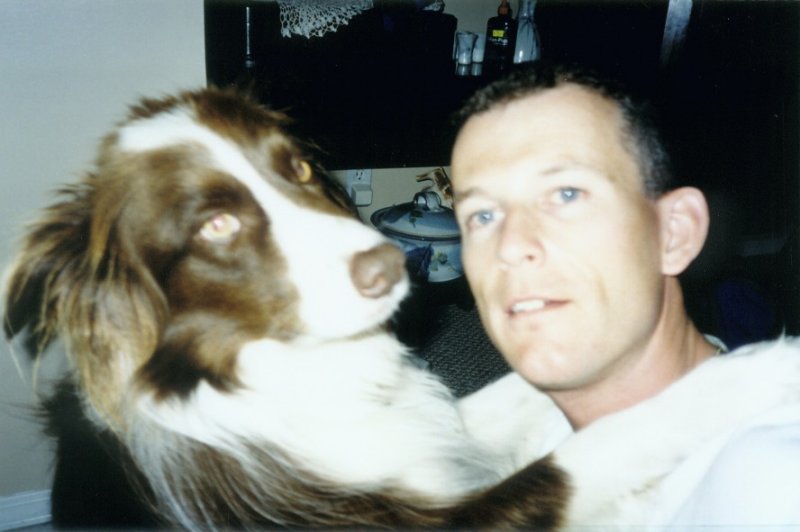 a younger me and Derby