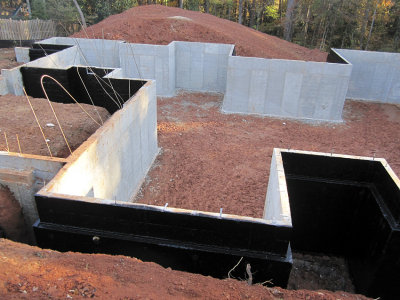 Day 30 - Foundation Walls Complete