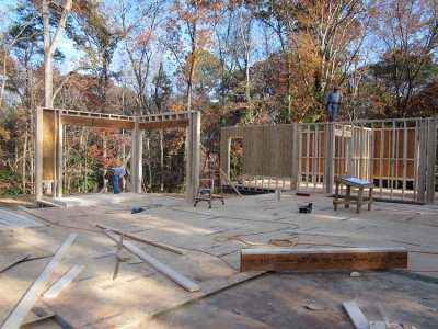 Day 42 - First Floor Framing