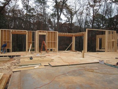 Day 44 - First Floor Framing