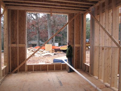 Day 56 -  Framing Dining Room Window