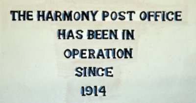6298 Post office sign