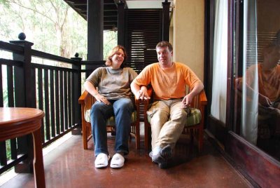 BOTH OF US ON OUR BALCONY