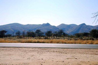 ON THE ROAD FROM WINDHOEK