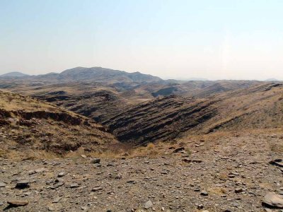 ON THE ROAD FROM WALVISBAY TO SOSSUSVLEI