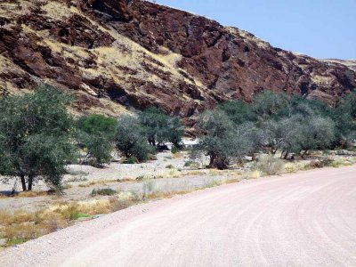 ON THE ROAD FROM WALVISBAY TO SOSSUSVLEI