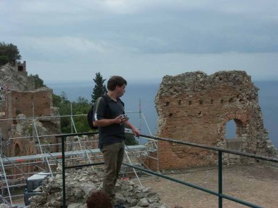 The old theater of Taormina