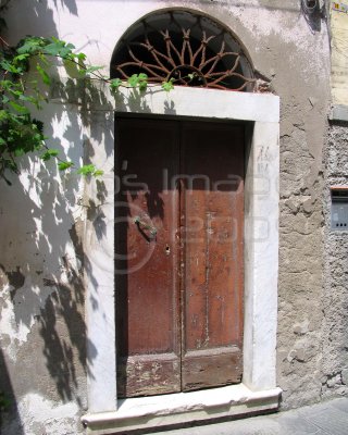 Cinque Terra Door with Iron
