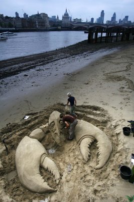 LondonSand Sculpture