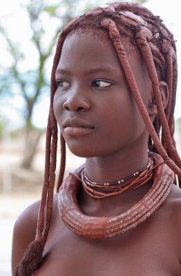 Tribal girl, Namibia