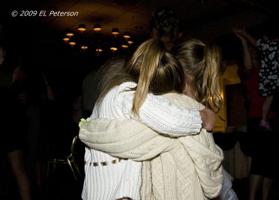 Sisterly love and a slow dance.