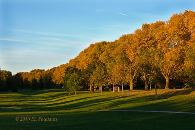 Fall evenings are the best.