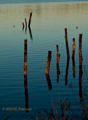 The last little bit of light before night sets in.