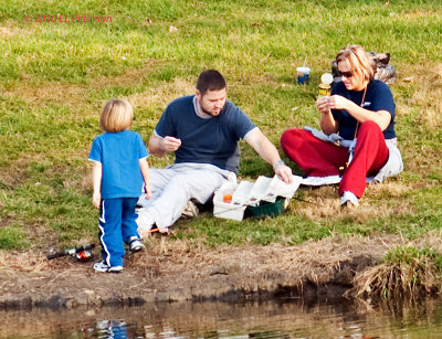 What do you do on a warm fall day?  You go fishing.