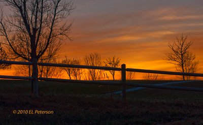 A great way to see the day end, cold but prett.y