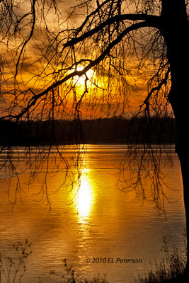 Winter produces some great sunsets.
