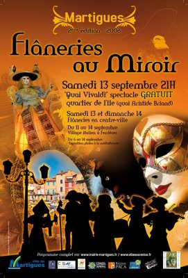 Les Flneries au Miroir  2008 seen by the press and the media