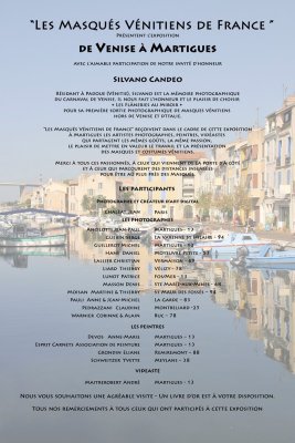 Expostion  de Venise  Martigues