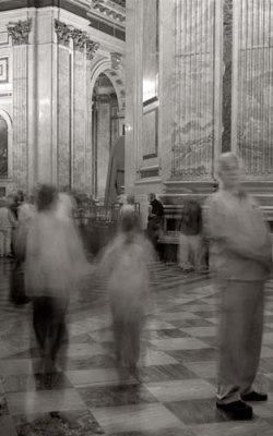 Ghost Tourists, Cathedral of St. Isaac, St. Petersburg, Russia, 2006