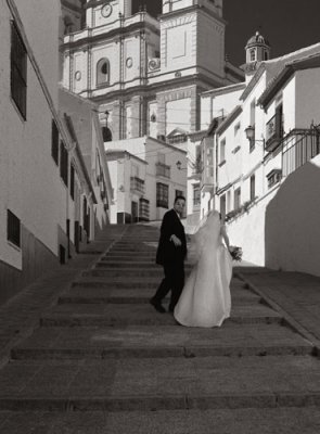 Olvera, Spain, Bride and Groom, 2002