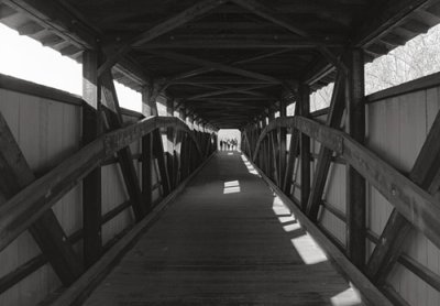 Covered Bridge, Montgomery County, TN 1991