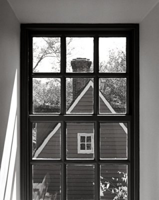 Through the Window of the Inn, Williamsburg, 1997