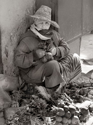 Produce Vendor, Tangiers Souk, 2002