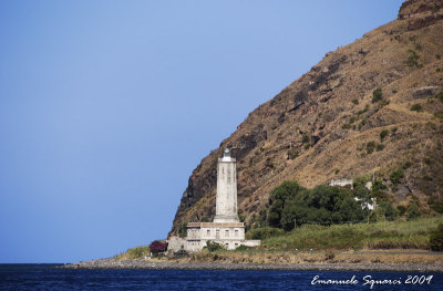 Vulcano I.: Scolaticcis lighthouse